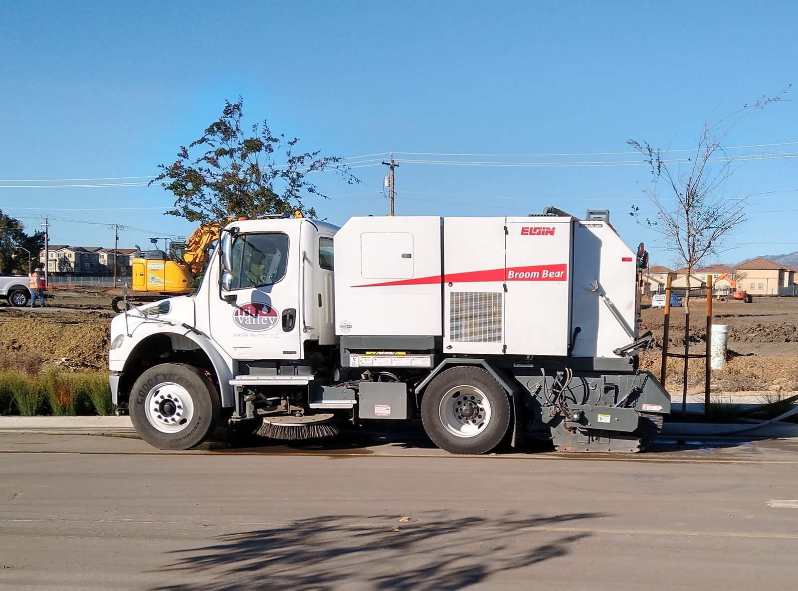 Illustrative sweeping equipment