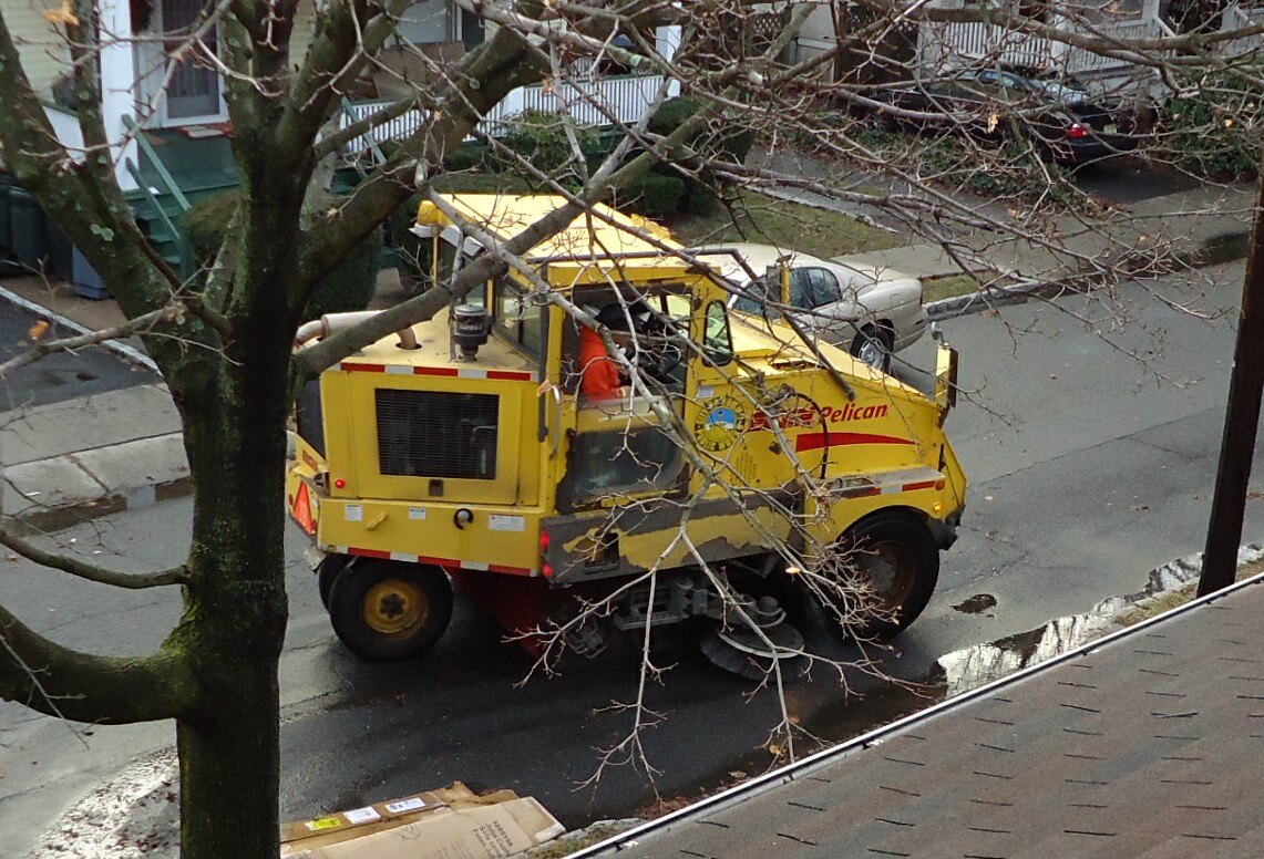 Illustrative sweeping equipment