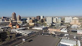 Representative city image: Albuquerque, NM; location illustration, not company equipment.