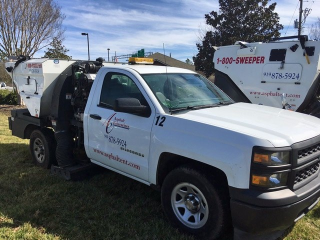 Asphalt Enterprises — truck photo from the 1-800-SWEEPER member profile.