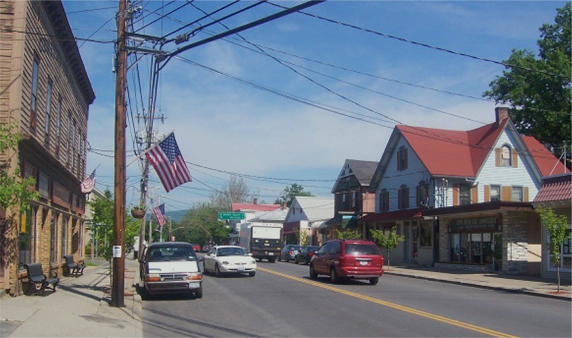Representative city image: Pine Bush, New York; location illustration, not company equipment.