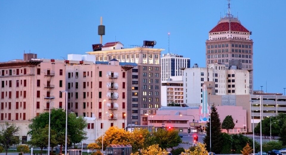 Representative city image: Fresno, California; location illustration, not company equipment.