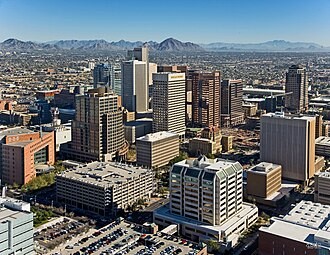 Representative city image: Phoenix, AZ; location illustration, not company equipment.