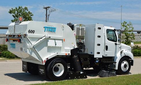 Capital Sweeper Service — truck photo from the 1-800-SWEEPER member profile.
