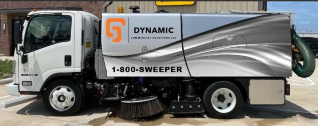 Dynamic Commercial Solutions, LLC — truck photo from the 1-800-SWEEPER member profile.