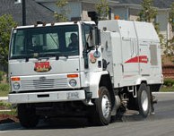 Commercial Power Sweeping, Inc. — truck photo from the 1-800-SWEEPER member profile.
