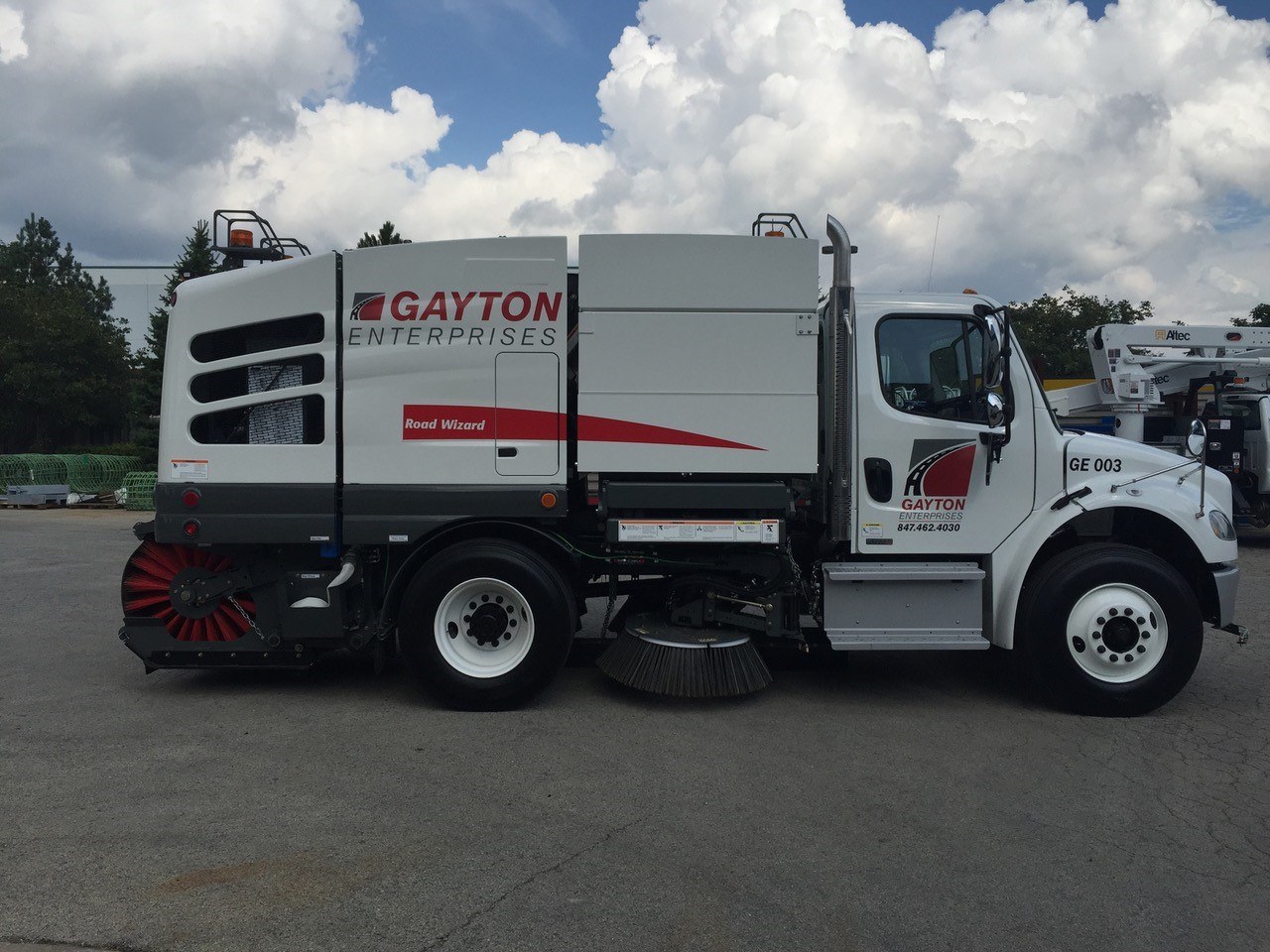 Gayton Enterprises LLC — truck photo from the 1-800-SWEEPER member profile.