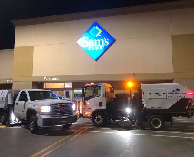Lexington Pavement Sweep — truck photo from the 1-800-SWEEPER member profile.