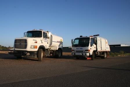 Agua Trucks, LLC — truck photo from the 1-800-SWEEPER member profile.