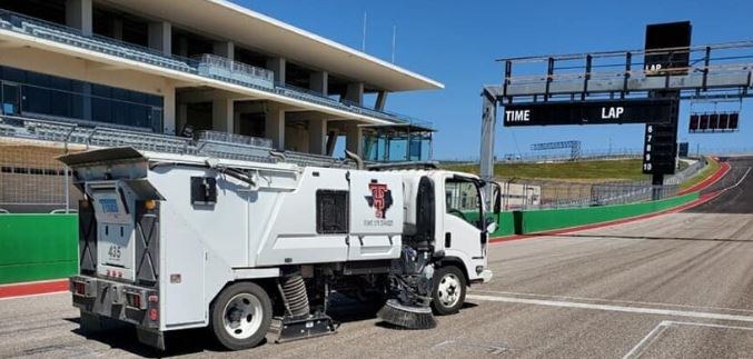 Texas Site Services — truck photo from the 1-800-SWEEPER member profile.