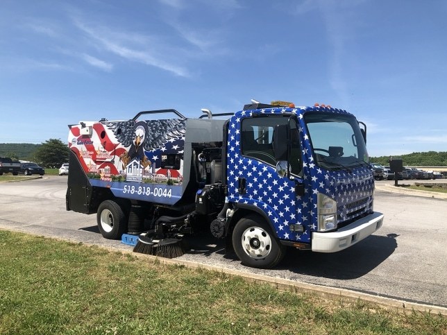 Wilde Construction — truck photo from the 1-800-SWEEPER member profile.